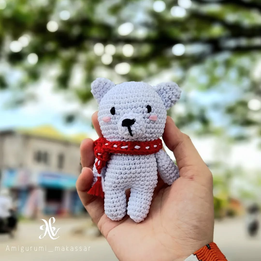 Amigurumi White Bear